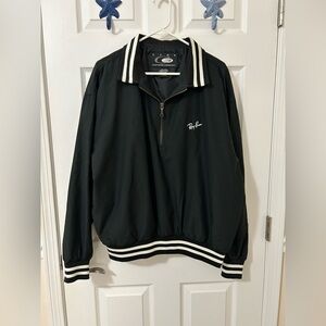 Vintage Ray-Ban quarter zip windbreaker jacket